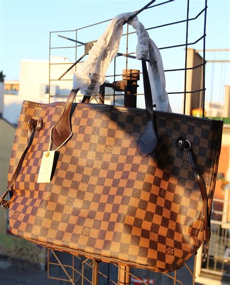 louis vuitton neverfull mm damier ebene replica|louis vuitton damier ebene backpack.